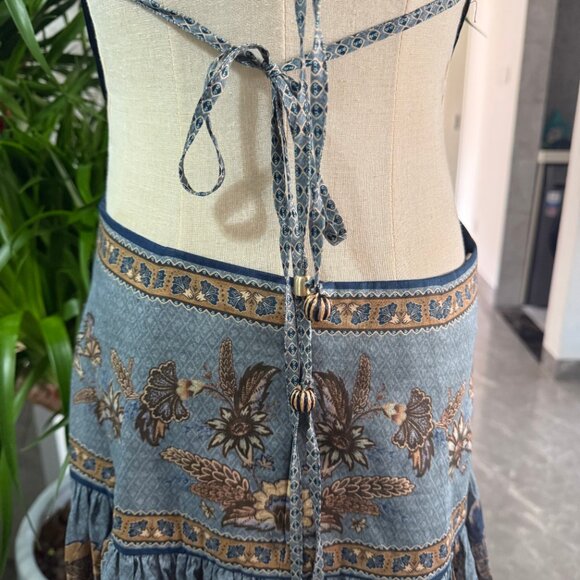 Zimmermann Ascension Paisley Floral Halter Neck Maxi Dress - Picture 9 of 11